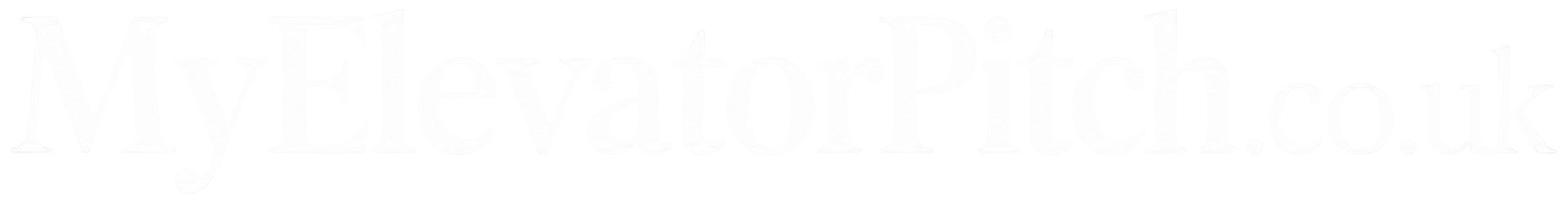 MyElevatorPitch.co.uk
